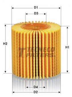 Oil filter Lexus ES/GS/IS III/LC/LS/NX/RC/RX/Toyota Camry/Corolla/Highlande/Previa 1.4D-3.5H 05- 