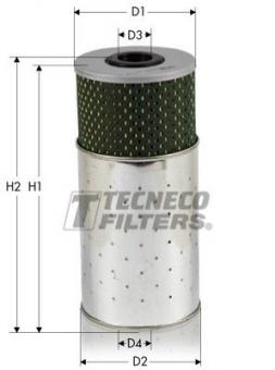 Oil filter MB 124/201/202/601 2.0D-3.0D 