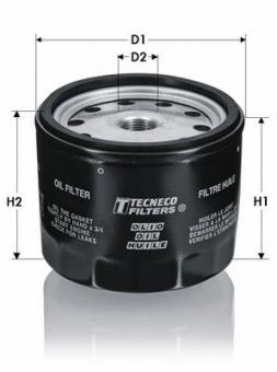 Oil filter Mazda 323 2.0D <04 