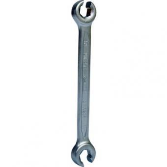 Open double ring spanner, offset, 10x11mm 