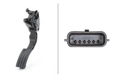 Датчик, положение педали акселератора 