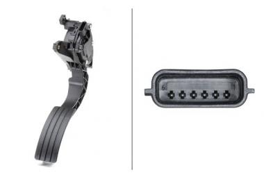 Датчик, положение педали акселератора 