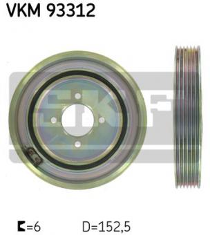 Belt Pulley, crankshaft 