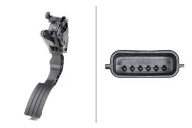 Датчик, положение педали акселератора 