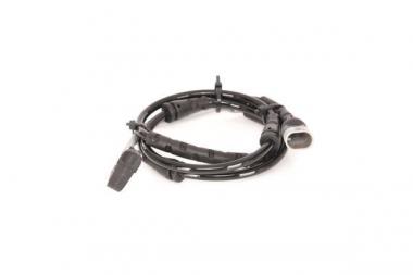 Warning Contact, brake pad wear 