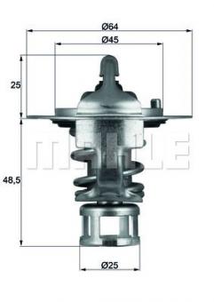 Thermostat 82C Nissan 