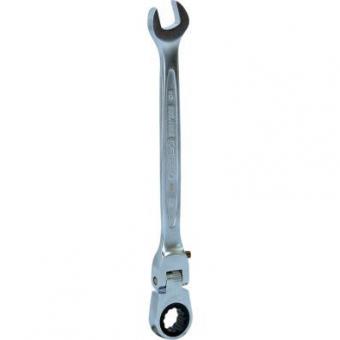 Шарнирный комбинированный ключ с трещоткой GEARplus, регулируемый, 8 мм 
