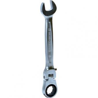 Шарнирный комбинированный ключ с трещоткой GEARplus, регулируемый, 13 мм 