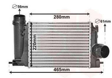 Intercooler Nissan Qashqai 1.5D 13- 