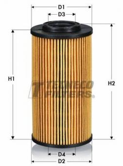 Oil filter Hyundai Accent III/Elantra IV/Getz/I10 I/I30/Matrix/Kia Cee'd/Picanto I/Pro Cee'd/Rio II 1.1D/1.5D/1.6D 04-12 