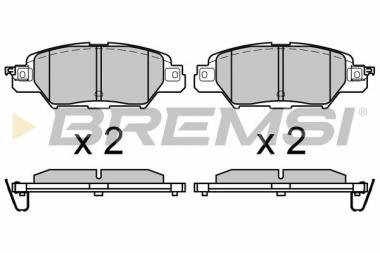 Brake pad set Mazda CX-5 2.0/2.2D/2.5 11- 