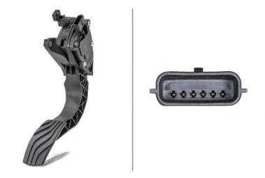 Датчик, положение педали акселератора 