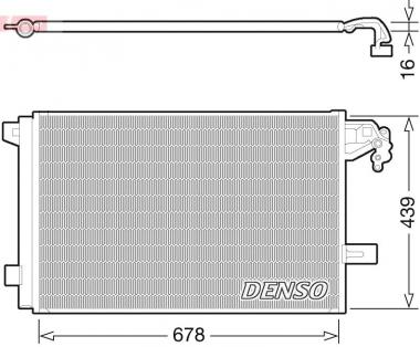 Condenser, air conditioning 