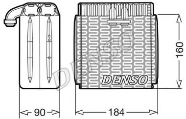 Evaporator, air conditioning 