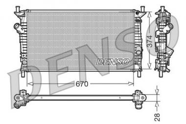 Radiator, engine cooling