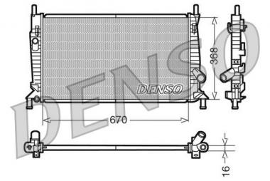 Radiator, engine cooling