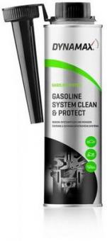 Priedas benzinui DYNAMAX GASOLINE SYSTEM CLEAN & PROTECT 300ml 