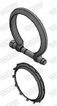 Clamp, exhaust system 