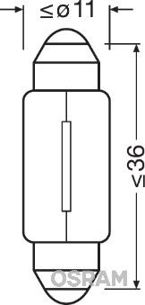 Bulb, boot interior light