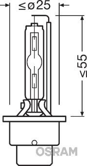 Лампа накаливания, основная фара 