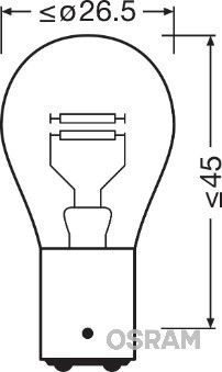 Лампа накаливания, фонарь указателя поворота 