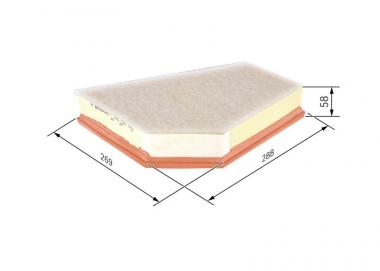 Filtras oro Volvo C30/C70/S40/V40/V50 2.0-2.4 06> 