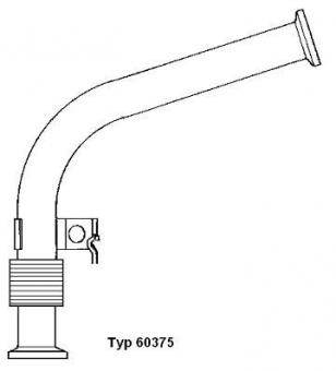 Pipe, EGR valve 