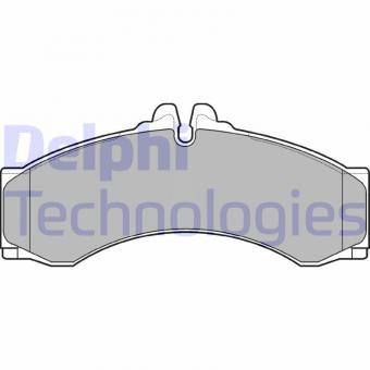Brake pad set Mercedes Sprinter /VW LT 96> 