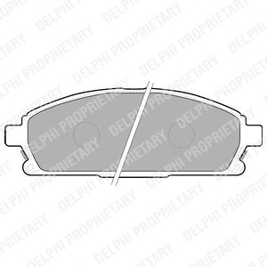 Brake pad set Nissan X-TRAIL 01> /Pathfinder 97-05 