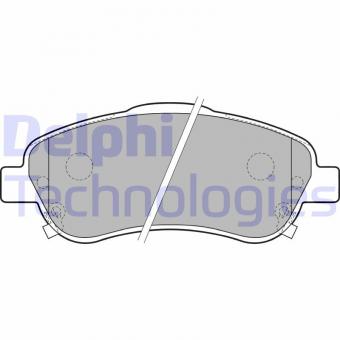 Brake pad set Toyota Avensis/Corolla Verso 03> 