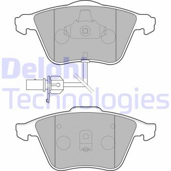 Brake pad set Audi A6 C5/Allroad C5 1.8-4.2 97-05 