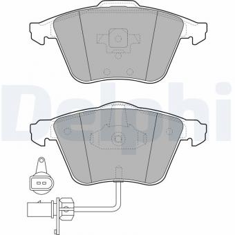 Brake pad set Audi A4 B6/B7/A6 C6/A8 D3/Seat Exeo 1.6-6.0 00-13 