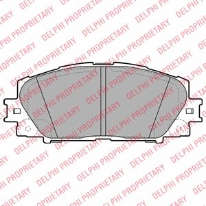 Колодки тормозные Toyota Prius/PHV/Yaris 1.5/1.5H/1.8H 05- 