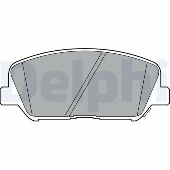 Brake pad set Hyundai Genesis/I30/Veloster/Kia Cee'd/Cerato III/Pro Cee'd 1.0-2.0 11- 