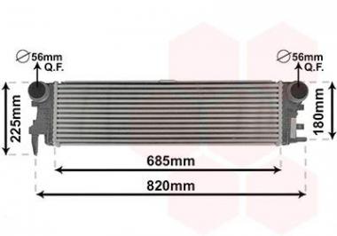 Intercooler MB Marco Polo/Vito/V-series W447 14- 