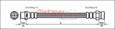 Žarnelė stabdžių P. VW Sharan /Seat Alhambra 01> 