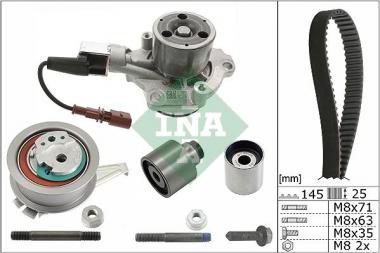 Water Pump & Timing Belt Kit AUDI A1/A3/A4 B8/B9/A5/A6 C7/Q2/Q3/Q5/TT/Seat Alhambra/Arona/Ateca 1.6D/2.0D 07- 