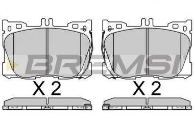 Brake pad set MB C W205/CLS C257/E C238/S213 2.0-Electric 15- 