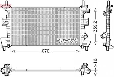 Radiator, engine cooling