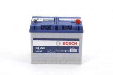 Akumuliatorius jap. Bosch S4 70Ah/630A 260x173x225 -+/B01 