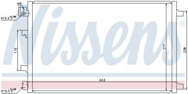 Condenser Nissan Qashqai I 1.6/1.6LPG 07-14 
