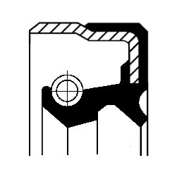 Уплотняющее кольцо, ступица колеса 