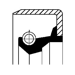 Shaft Seal, manual transmission 