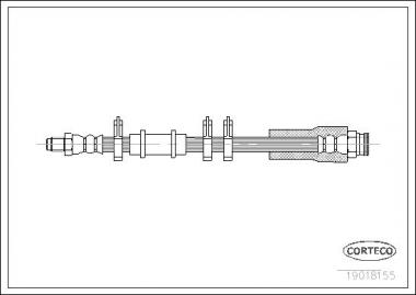 Тормозной шланг 