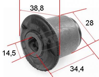 Control Arm-/Trailing Arm Bush 