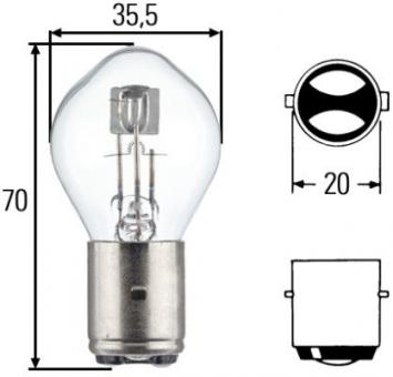 Bulb, headlight 