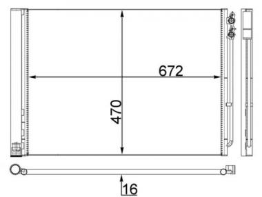 Condenser, air conditioning