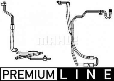 High-/Low Pressure Line, air conditioning 