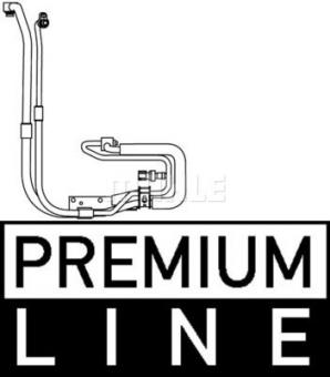 High-/Low Pressure Line, air conditioning 