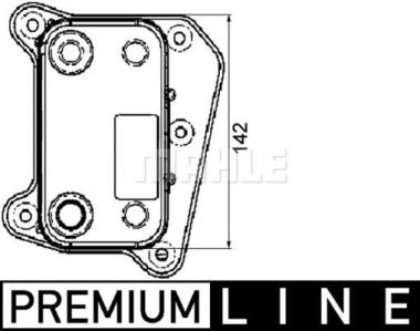 Oil Cooler, engine oil 